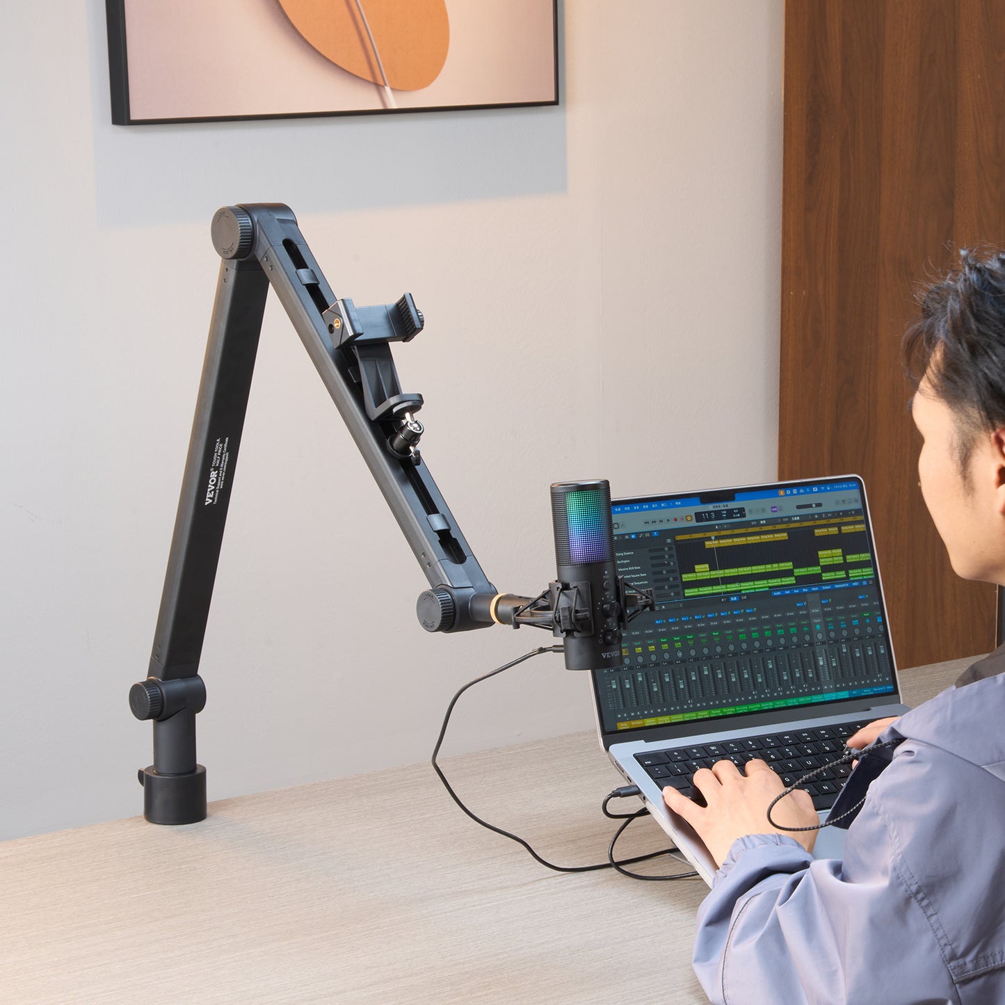 GlowMeta pro microphone Arm